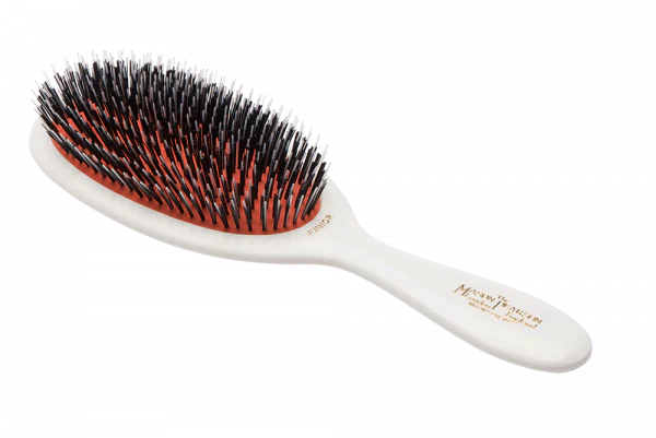 Mason Pearson Junior Bristle & Nylon Hairbrush - BN2 - Image 4